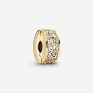 Pandora Clear Pav Clip Charm